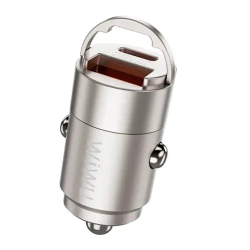 WiWU Nano Wi-QC028 USC-A+USB-C 30W Fast Car Charger