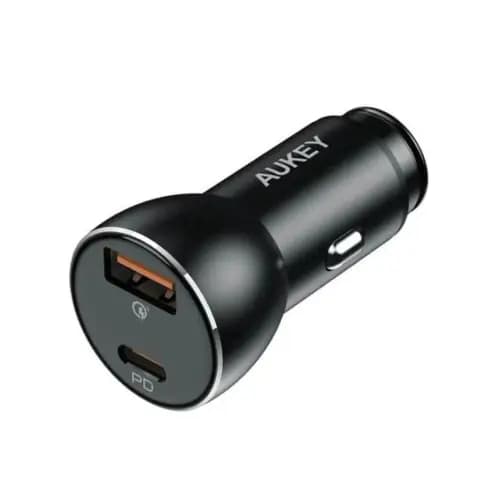 AUKEY CC-Y48 Enduro Series 48W 2-Port Fast Charging Car Charger