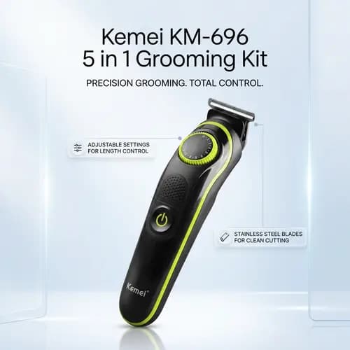 Kemei KM-696 5 in 1 Grooming Kit