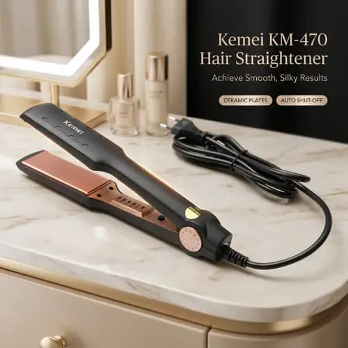Kemei KM-470 Hair Straightener
